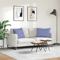 Coussins de canapé 2 pcs Bleu denim 70 x 50 cm tissu 521665521665