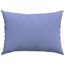 Coussins de canapé 2 pcs Bleu denim 70 x 50 cm tissu 521665521665