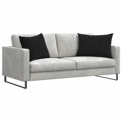 Coussins de canapé 2 pcs Noir 70 x 50 cm 521667521667