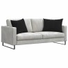 Coussins de canapé 2 pcs Noir 70 x 50 cm 521667521667