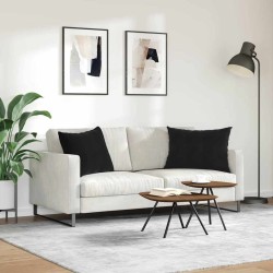 Coussins de canapé 2 pcs Noir 70 x 50 cm 521667521667