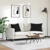 Coussins de canapé 2 pcs Noir 70 x 50 cm 521667521667