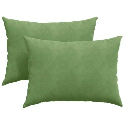 Coussins de canapé 2 pcs Vert clair 70 x 50 cm 521669521669