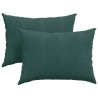 Coussins de canapé 2 pcs Vert foncé 70 x 50 cm 521670521670