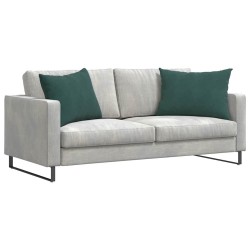 Coussins de canapé 2 pcs Vert foncé 70 x 50 cm 521670521670