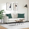 Coussins de canapé 2 pcs Vert foncé 70 x 50 cm 521670521670