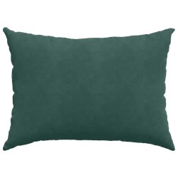 Coussins de canapé 2 pcs Vert foncé 70 x 50 cm 521670521670