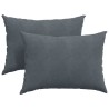 Coussins de canapé 2 pcs Gris foncé 70 x 50 cm 521671521671