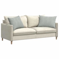 Coussins de canapé 2 pcs Gris clair 70 x 50 cm 521672521672