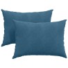 Coussins de canapé 2 pcs Bleu 70 x 50 cm 521673521673