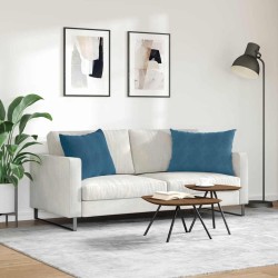 Coussins de canapé 2 pcs Bleu 70 x 50 cm 521673521673