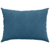 Coussins de canapé 2 pcs Bleu 70 x 50 cm 521673521673