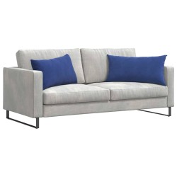 Coussins de canapé 2 pcs Bleu police 80 x 40 cm 521674521674