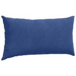 Coussins de canapé 2 pcs Bleu police 80 x 40 cm 521674521674