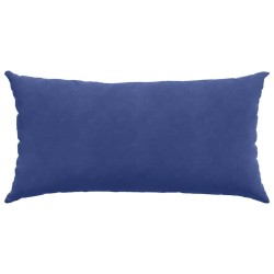Coussins de canapé 2 pcs Bleu police 80 x 40 cm 521674521674
