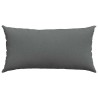 Coussins de canapé 2 pcs Gris foncé 80 x 40 cm tissu 521676521676