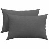 Coussins de canapé 2 pcs Gris foncé 60 x 40 cm 521677521677