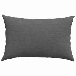 Coussins de canapé 2 pcs Gris foncé 60 x 40 cm 521677521677