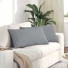 Coussins de canapé 2 pcs Gris clair 80 x 40 cm tissu 521680521680