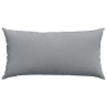 Coussins de canapé 2 pcs Gris clair 80 x 40 cm tissu 521680521680