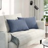 Coussins de canapé 2 pcs Bleu 60 x 40 cm 521681521681