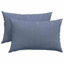 Coussins de canapé 2 pcs Bleu 60 x 40 cm 521681521681