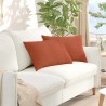 Coussins de canapé 2 pcs Rouge orange 60 x 40 cm 521682521682