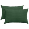 Coussins de canapé 2 pcs Vert foncé 60 x 40 cm 521684521684