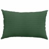 Coussins de canapé 2 pcs Vert foncé 60 x 40 cm 521684521684