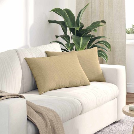 Coussins de canapé 2 pcs Vert gris 60 x 40 cm 521685521685