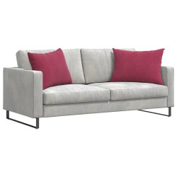 Coussins de canapé 2 pcs Bordeaux 70 x 50 cm 521687521687