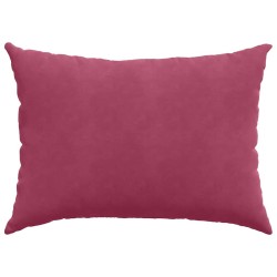 Coussins de canapé 2 pcs Bordeaux 70 x 50 cm 521687521687