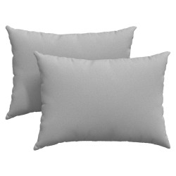 Coussins de canapé 2 pcs Gris nuage 70 x 50 cm tissu 521689521689