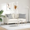 Coussins de canapé 2 pcs Gris nuage 70 x 50 cm tissu 521689521689