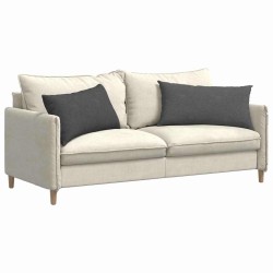 Coussins de canapé 2 pcs Gris foncé 80 x 40 cm 521691521691