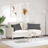 Coussins de canapé 2 pcs Gris foncé 80 x 40 cm 521691521691