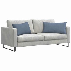 Coussins de canapé 2 pcs Bleu 80 x 40 cm 521693521693