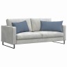 Coussins de canapé 2 pcs Bleu 80 x 40 cm 521693521693