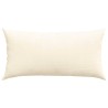 Coussins de canapé 2 pcs Crème 80 x 40 cm 521694521694