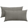 Coussins de canapé 2 pcs Gris clair 80 x 40 cm 521695521695