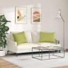 Coussins de canapé 2 pcs Vert clair 70 x 50 cm tissu 521696521696