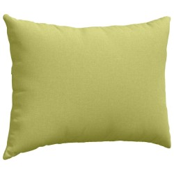 Coussins de canapé 2 pcs Vert clair 70 x 50 cm tissu 521696521696