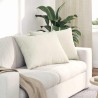 Coussins de canapé 2 pcs Crème 70 x 50 cm 521699521699