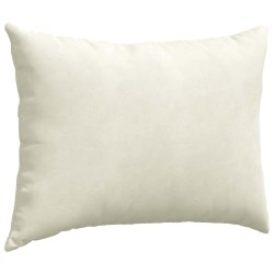 Coussins de canapé 2 pcs Crème 70 x 50 cm 521699521699