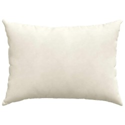 Coussins de canapé 2 pcs Crème 70 x 50 cm 521699521699