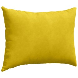 Coussins de canapé 2 pcs Jaune 70 x 50 cm 521700521700