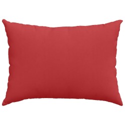 Coussins de canapé 2 pcs Rouge 70 x 50 cm tissu 521702521702