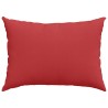 Coussins de canapé 2 pcs Rouge 70 x 50 cm tissu 521702521702
