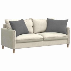 Coussins de canapé 2 pcs Gris foncé 70 x 50 cm tissu 521703521703