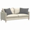 Coussins de canapé 2 pcs Gris foncé 70 x 50 cm tissu 521703521703
